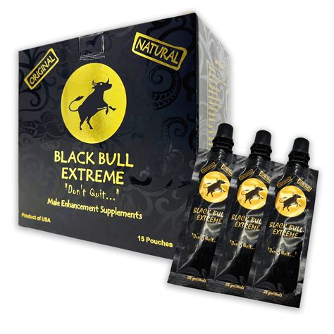 Black bull extreme don't quit  Home Male Enhancement Honey For Him